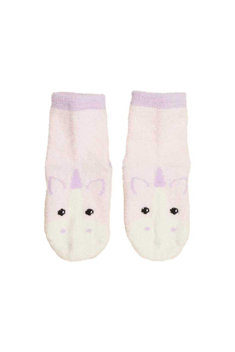 Unicorn Crew Sock Set, Alternate, color, Multi Color