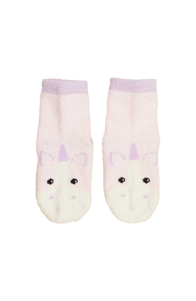 Warmies Unicorn Crew Sock Set, Alternate, color, Multi Color