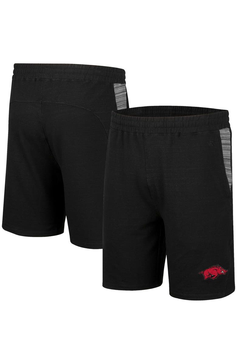 COLOSSEUM Men's Colosseum Black Arkansas Razorbacks Wild Party Shorts, Main, color, 