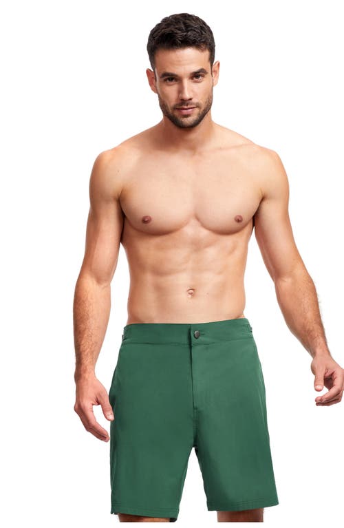 Gottex Men Vacation Mode 9" swim shorts in Light Green  product