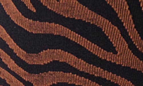 Oroblu Savage Crew Socks In Brown