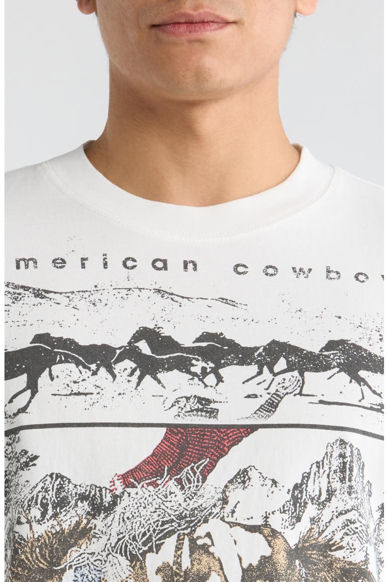 Western Long Sleeve Graphic T-Shirt, Alternate, color, WHITE
