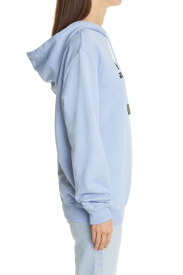 Boyfriends Are Temporary Graphic Cotton Hoodie, Alternate, color, LILAC BLACK