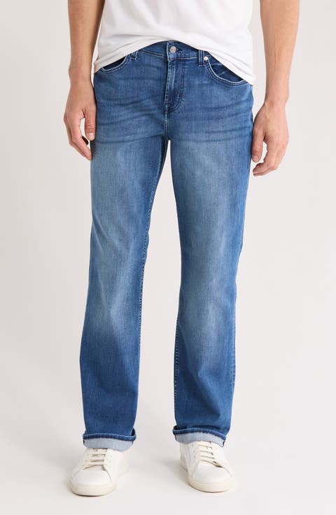 Austyn Squiggle Stretch Straight Leg Jeans