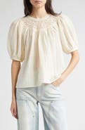 Ulla Johnson Amina Eyelet Lace Top