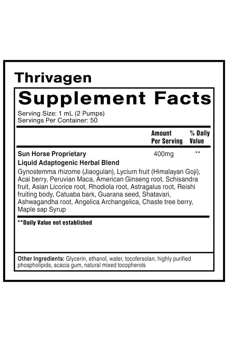 Thrivagen Adaptogenic Shatavari and Maca Root Supplement, Alternate, color, None