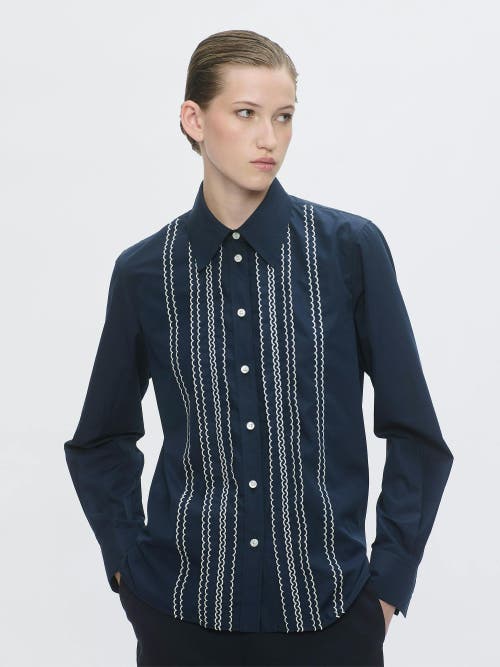 Callas Milano Arletty Embroidered Shirt