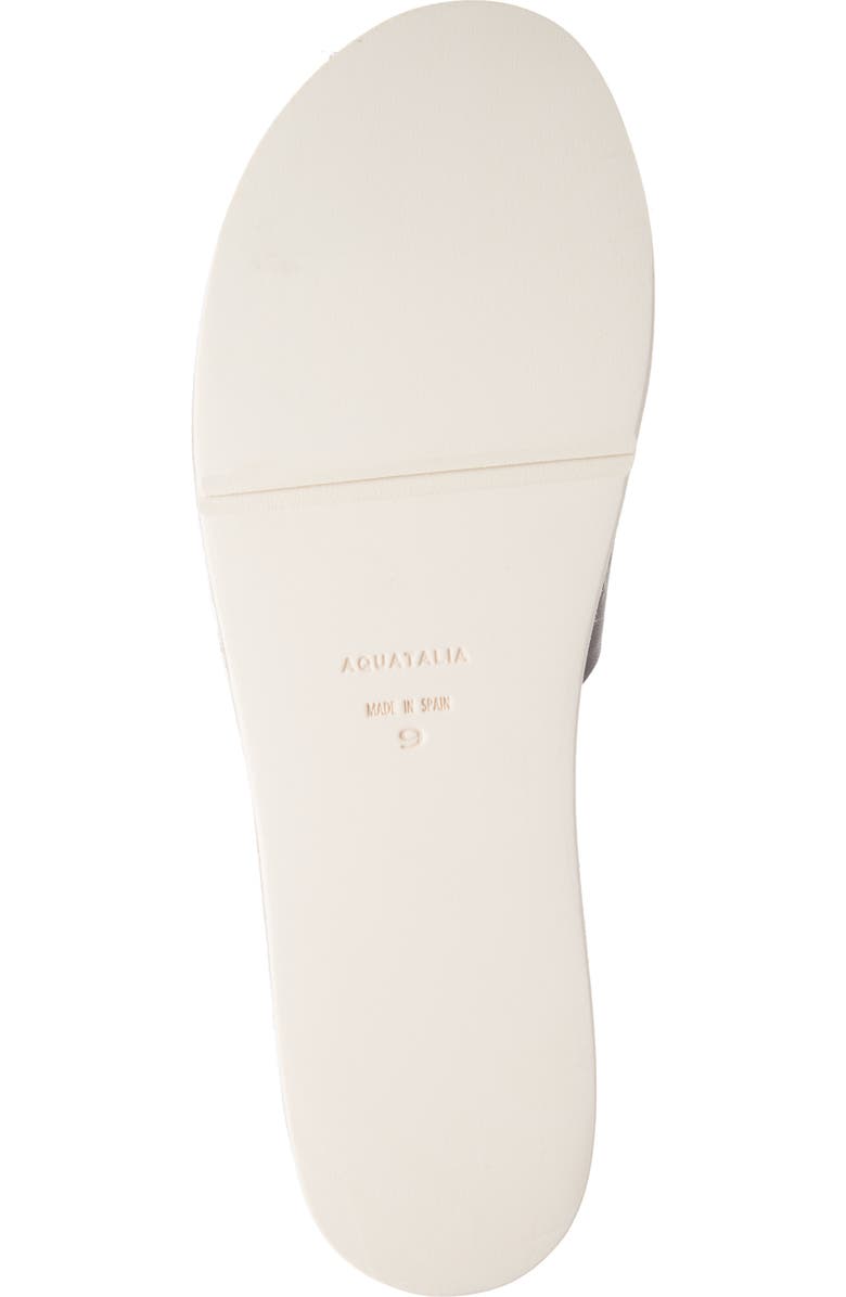 Aquatalia Shayna Espadrille Platform Slide Sandal, Alternate, color,