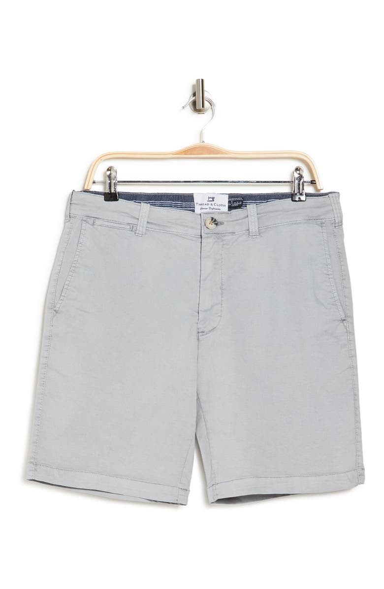 THREAD AND CLOTH Flat Front Shorts, Alternate, color, 