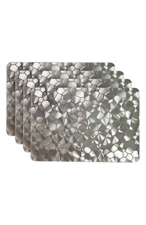 Mirror Print Set of 4 Placemats