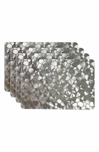 DAINTY HOME Mirror Print Set of 4 Placemats