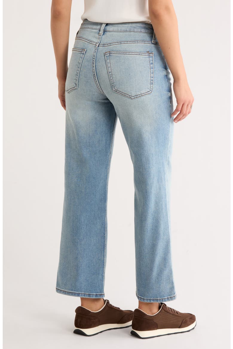 Faye High Waist Baggy Wide Leg Jeans, Alternate, color, MARTINEZ