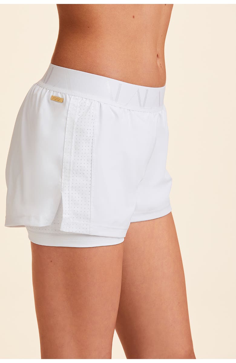 ALALA Court Short, Alternate, color, White