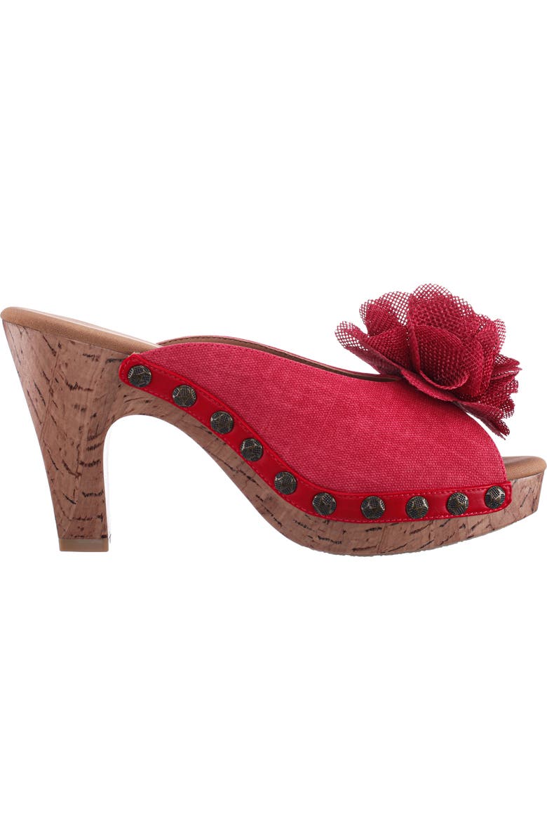 Nina Veneto Sandal, Alternate, color, Poppy