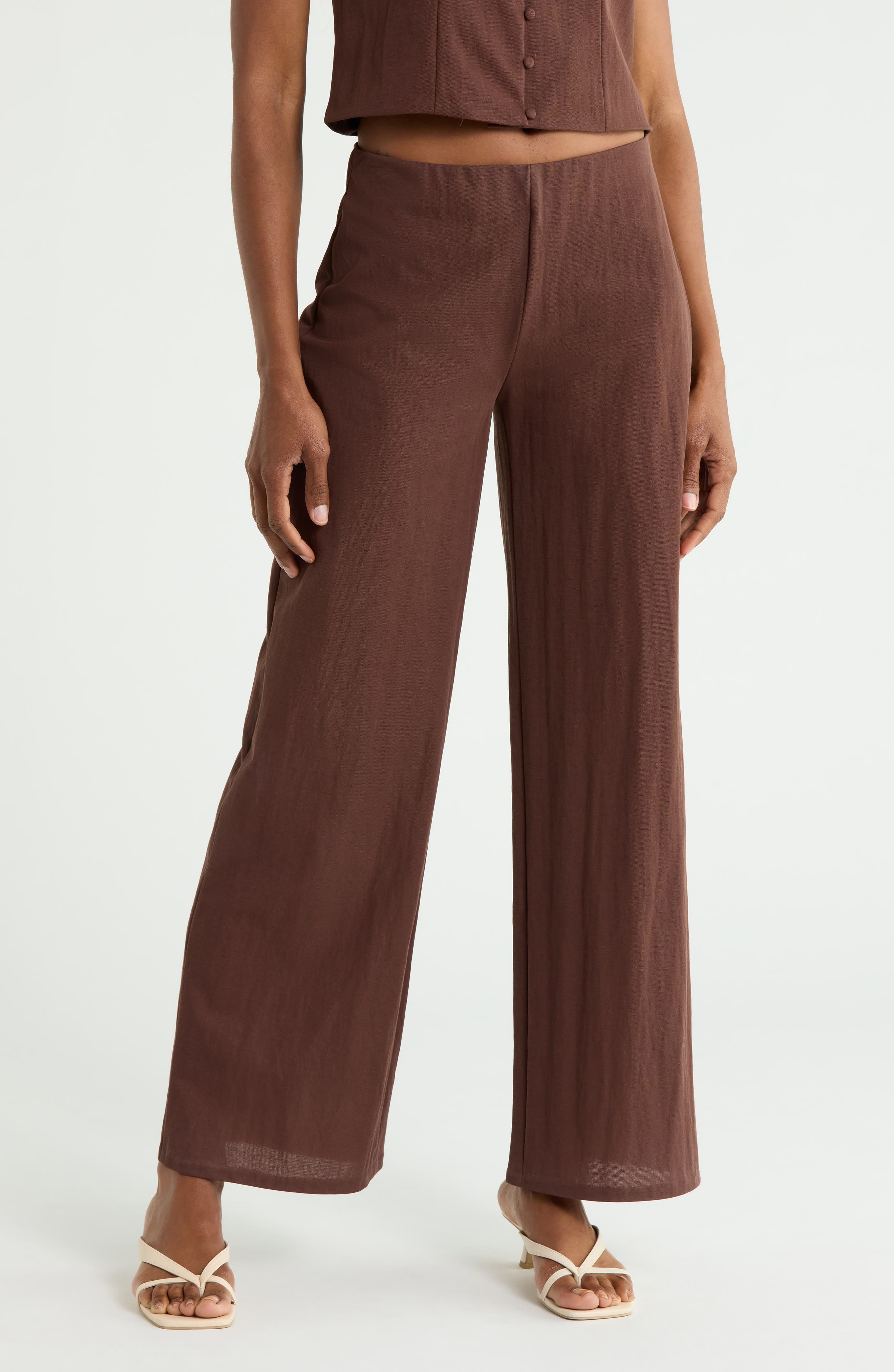 Straight Leg Pants