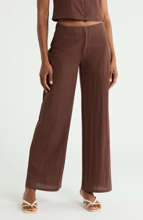 Straight Leg Pants