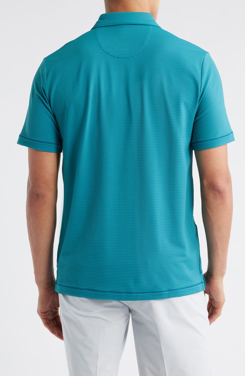 Tommy Bahama Costa Wave Short Sleeve Button-Up Shirt, Alternate, color, Largo Teal