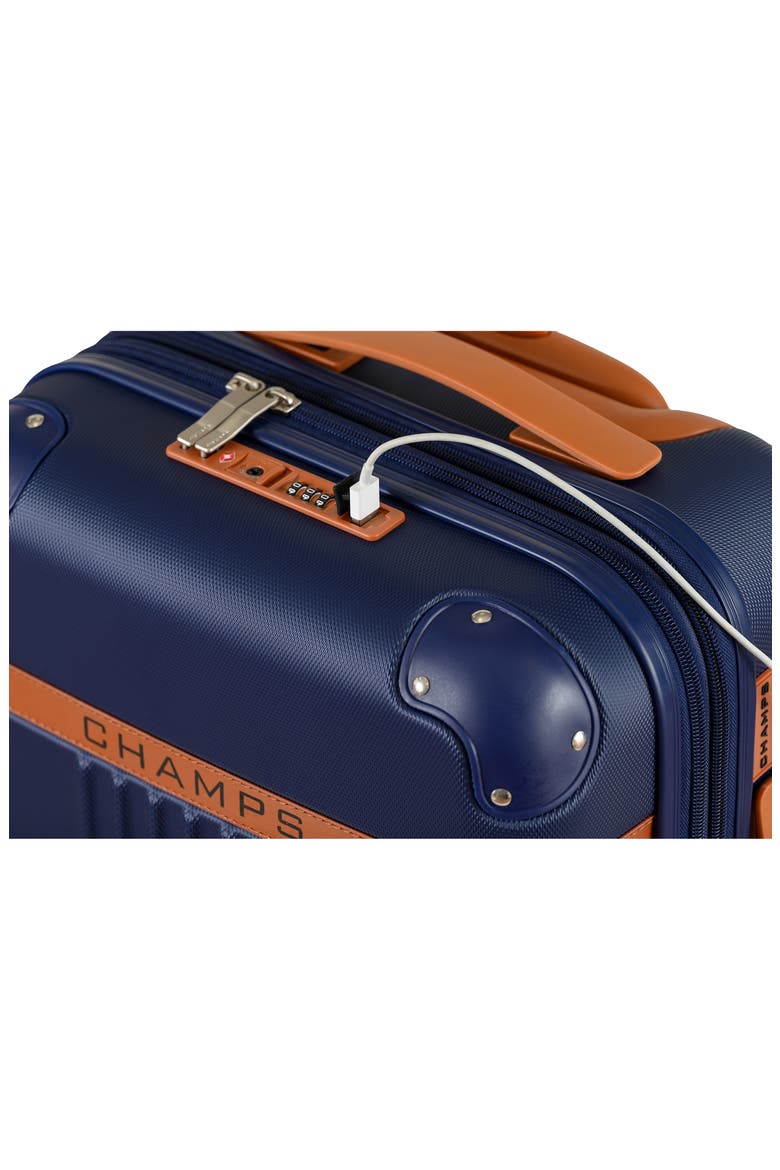 Vintage 2-Piece Luggage Set, Alternate, color, NAVY