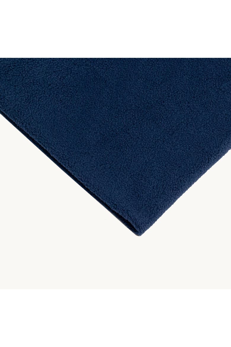 Kids Double-Layer Fleece Neck Warmer, Alternate, color, Navy