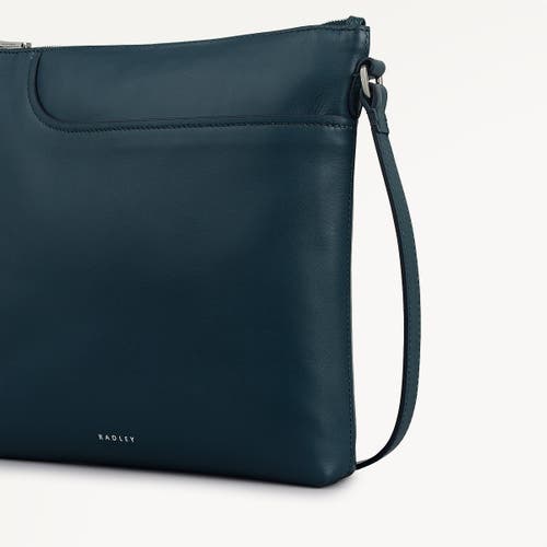 Radley Pockets Large Ziptop Crossbody Bag In Blue