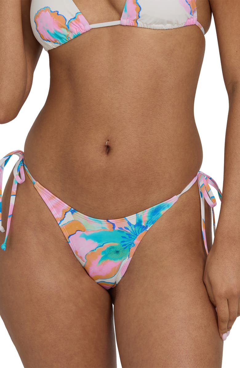 Billabong Sweet Escape Dippi Hike Side Tie Bikini Bottoms, Alternate, color, 