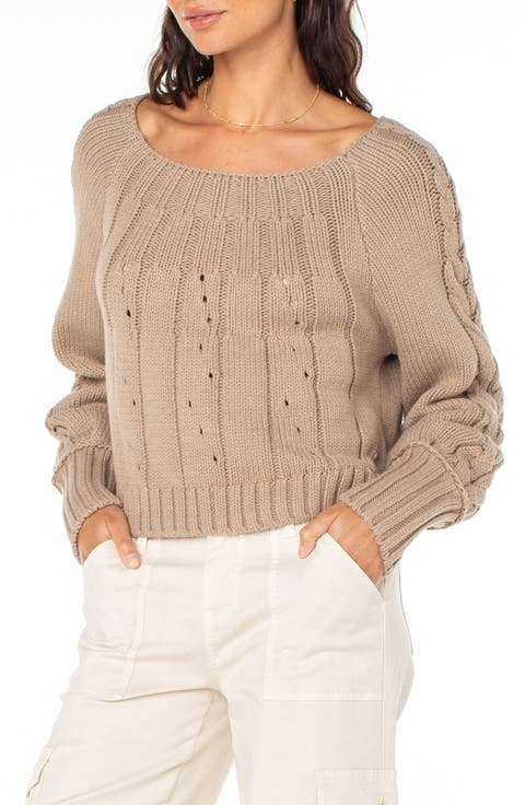 ニット+セーター Roxy - ROXY ERJFT04259 Sweater Roxy SNUGGLY SWEATER ウィメンズ ニットトップス