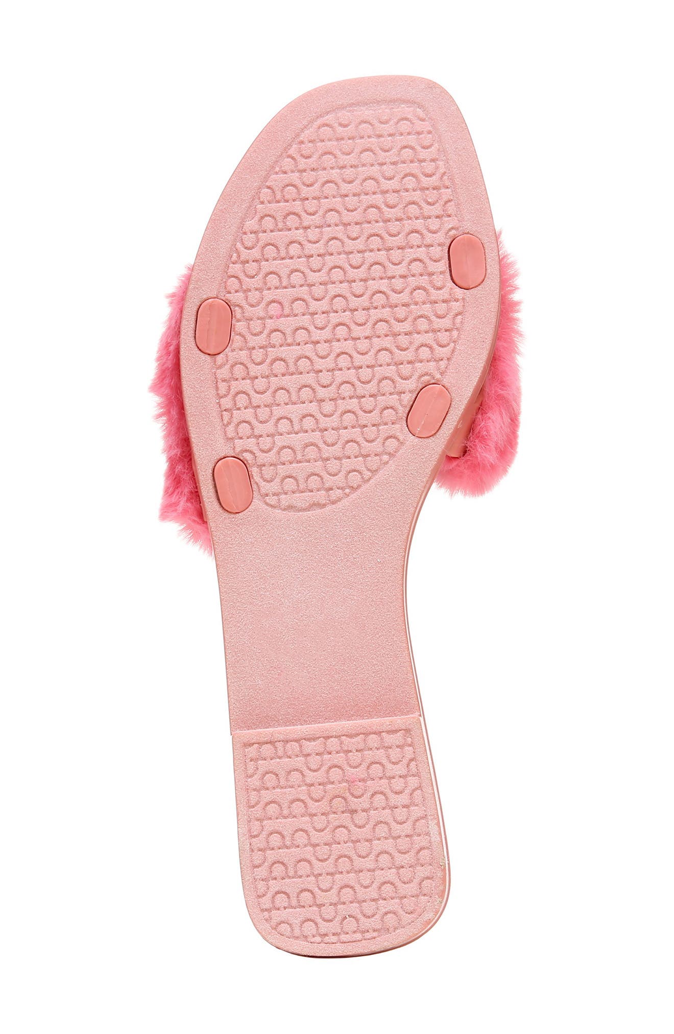 Circus by Sam Edelman Everette Faux Fur Slide Sandal, Alternate, color, PINK CONFETTI