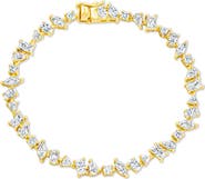 Sterling Forever Ellery Cubic Zirconia Tennis Bracelet