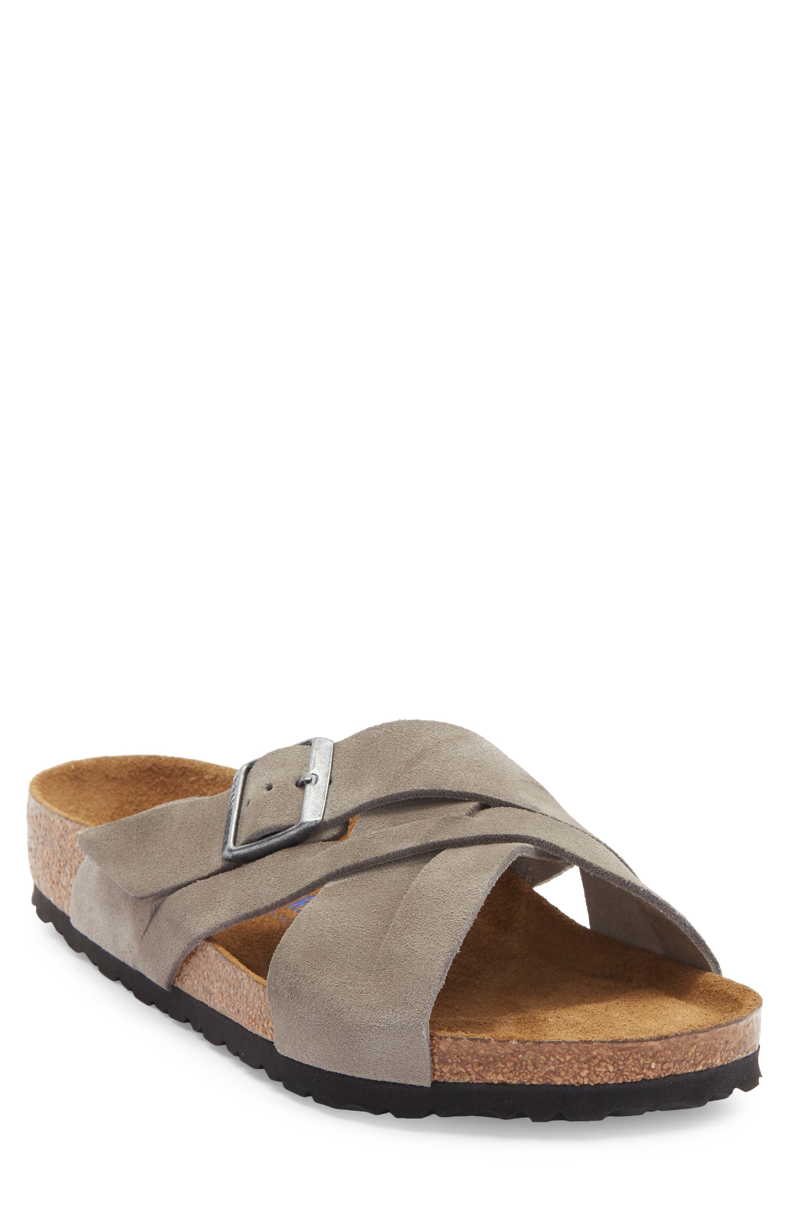 Lugano Slide Sandal-2 Amazon.com | Birkenstock Unisex Lugano Suede Leather Modern  main image 4