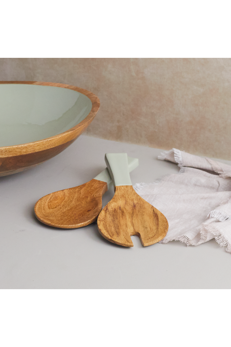 Madras Short Serving Set, Alternate, color, Sage