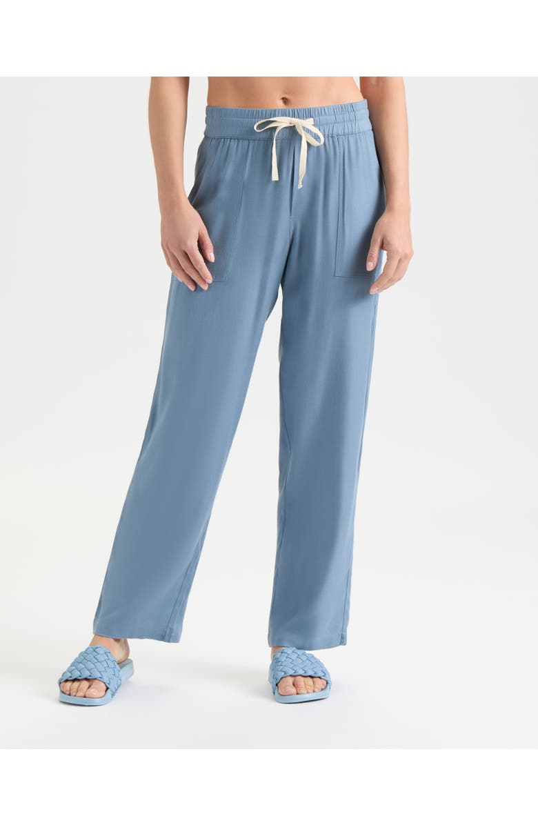 Salt Life Skipper Woven Lightweight Twill Pants, Main, color, Elemental Blue