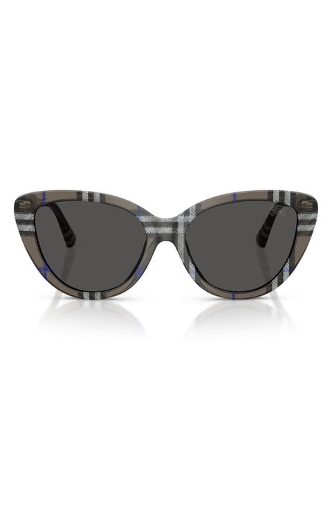 55mm Cat Eye Sunglasses