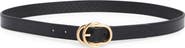 Ted Baker London Leather Double Ring Belt