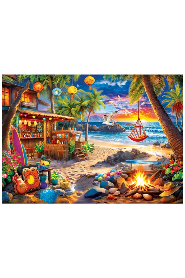 Island Hangout 500 Piece Jigsaw Puzzle, Alternate, color, Multicolor