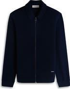Bugatchi Soft Touch Blouson Knit Jacket