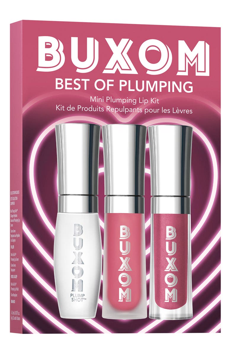Buxom Best of Plumping Mini Plumping Lip Kit $45 Value, Main, color, 