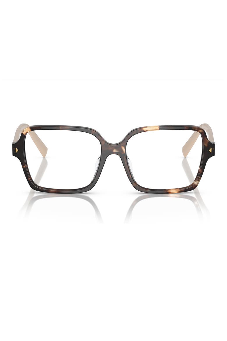 51mm Pillow Optical Glasses, Main, color, HAVANA