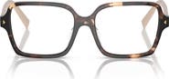 Prada 53mm Pillow Optical Glasses