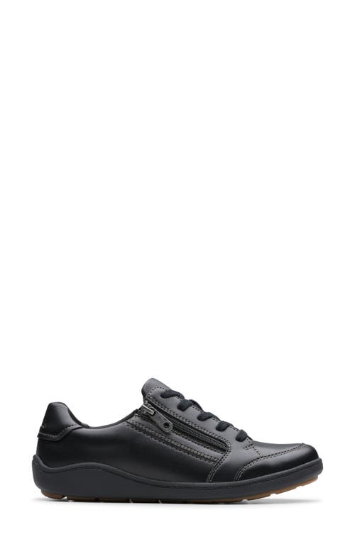 Clarks Women's Bryianne Bayla Round Toe Sneakers In Black