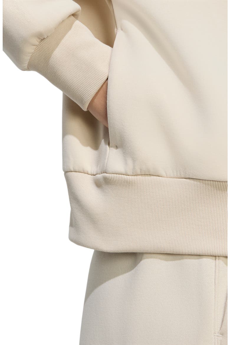 Full Zip Hoodie, Alternate, color, CRYSTAL LINEN/