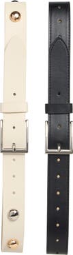 Steve Madden 2-for-1 Assorted Leather Belts
