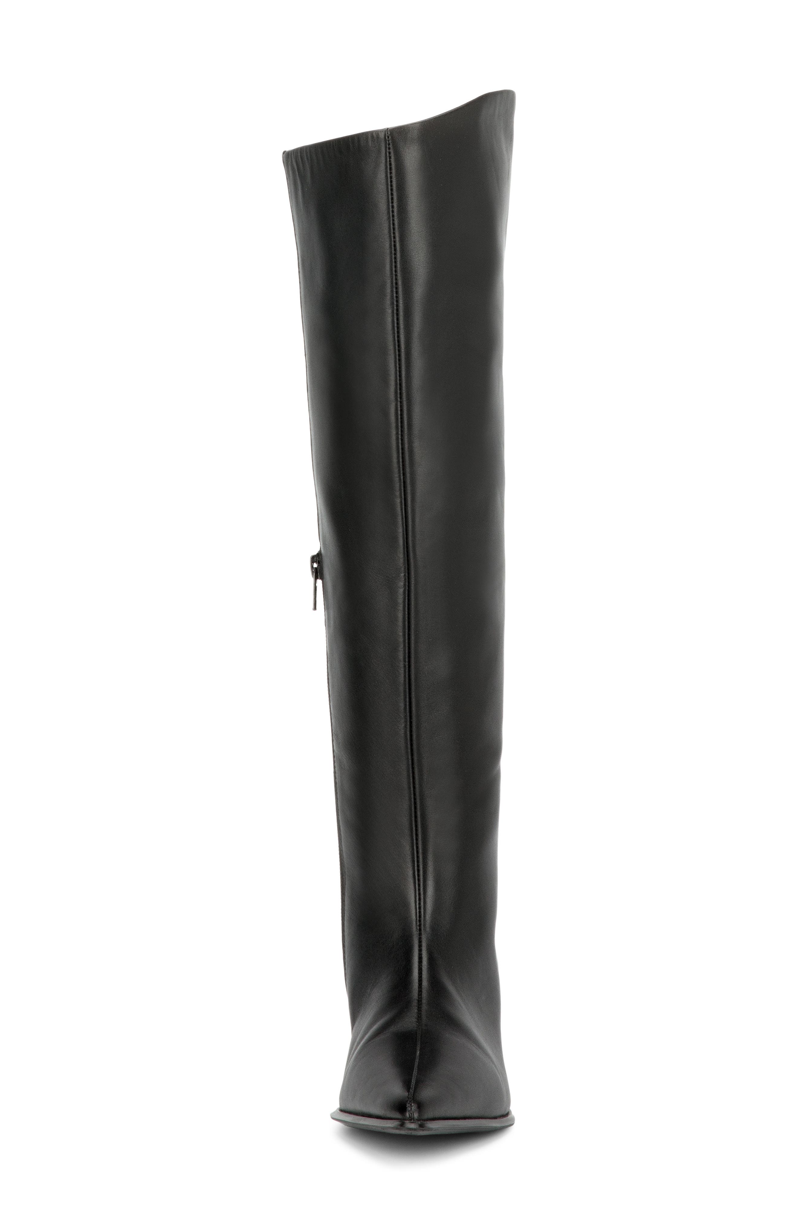 Ilona Knee High Boot, Alternate, color, BLACK