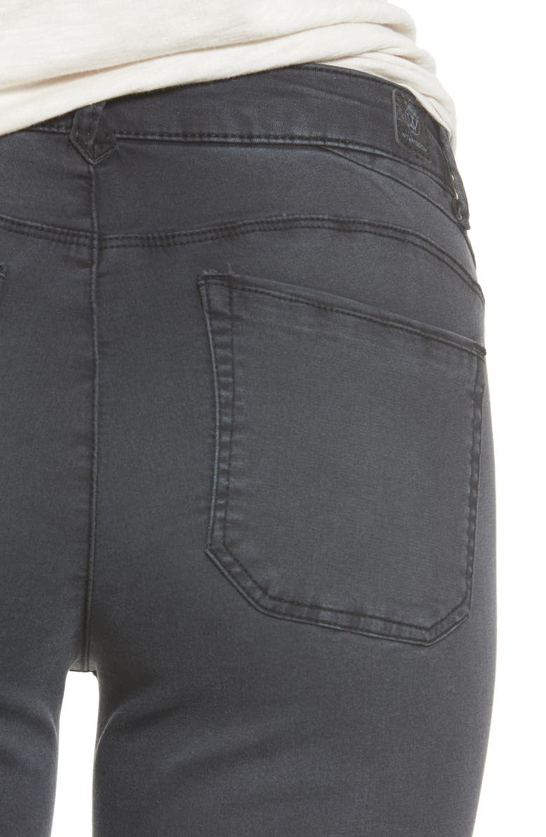 Wit & Wisdom Button Fly Crop Jeans, Alternate, color, 