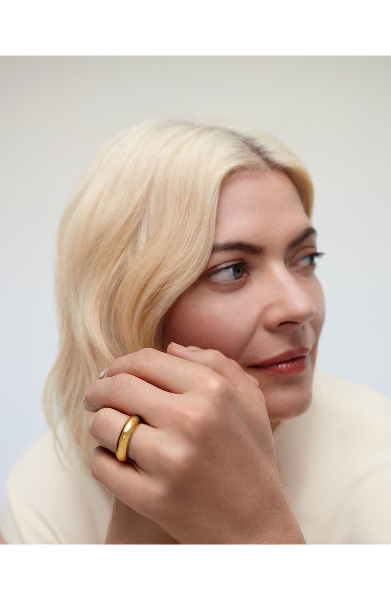 Monica Vinader x Kate Young Stacking Ring, Alternate, color, 18K Gold Vermeil