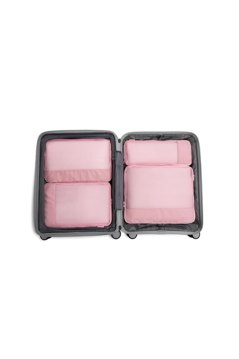 EcoTex® Compression Packing Cube 4 Piece Set, Alternate, color, Pink Sand