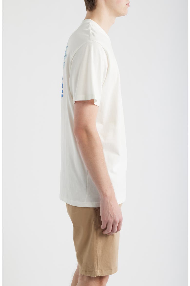 Liquid Trips Flower Graphic T-Shirt, Alternate, color, BONE