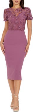 Dress the Population Marianne Lace Sheath Dress