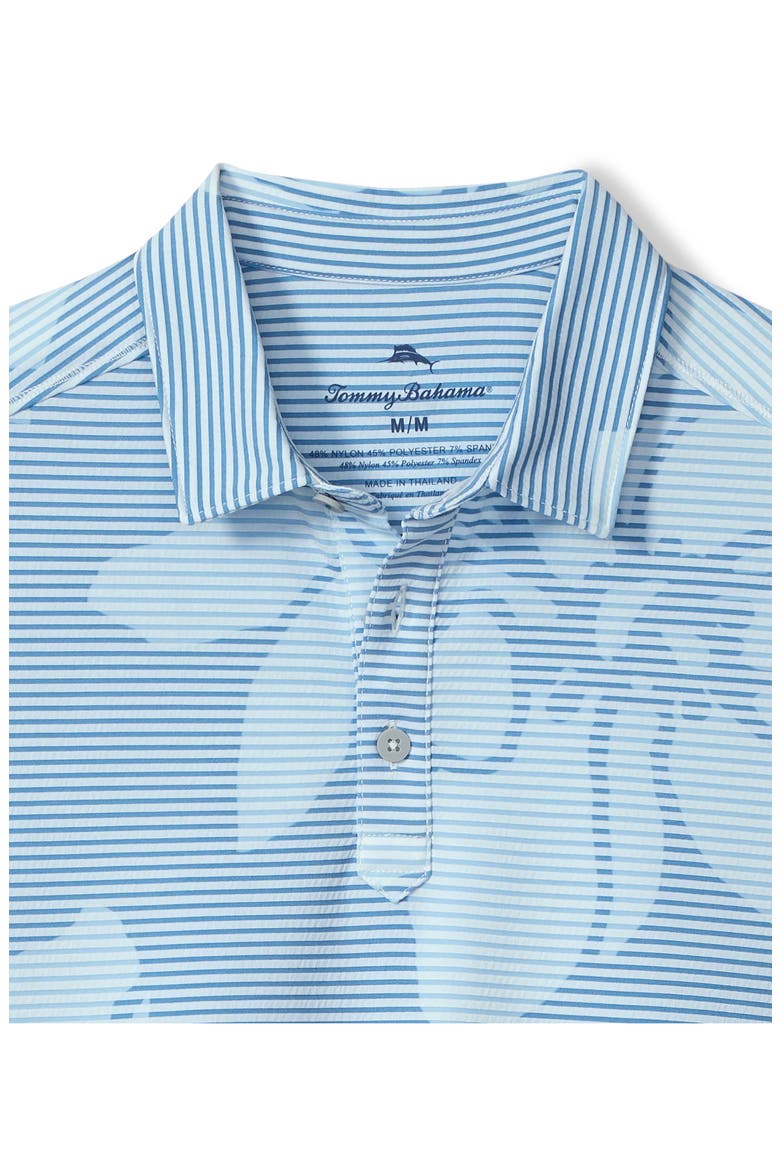 Costa Wave Grande Seersucker Stripe IslandZone® Polo, Alternate, color, DUSTY LARKSPUR