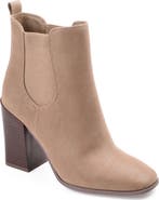 Journee Collection Maxxie Vegan Leather Chelsea Bootie