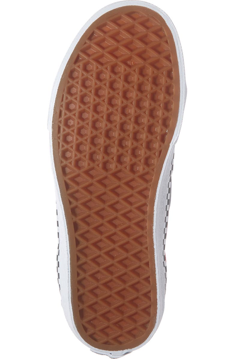 Vans Sk8-Hi Check Foxing Sneaker, Alternate, color,